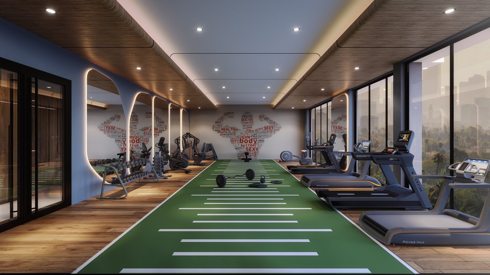 Indoor Fitness Gym