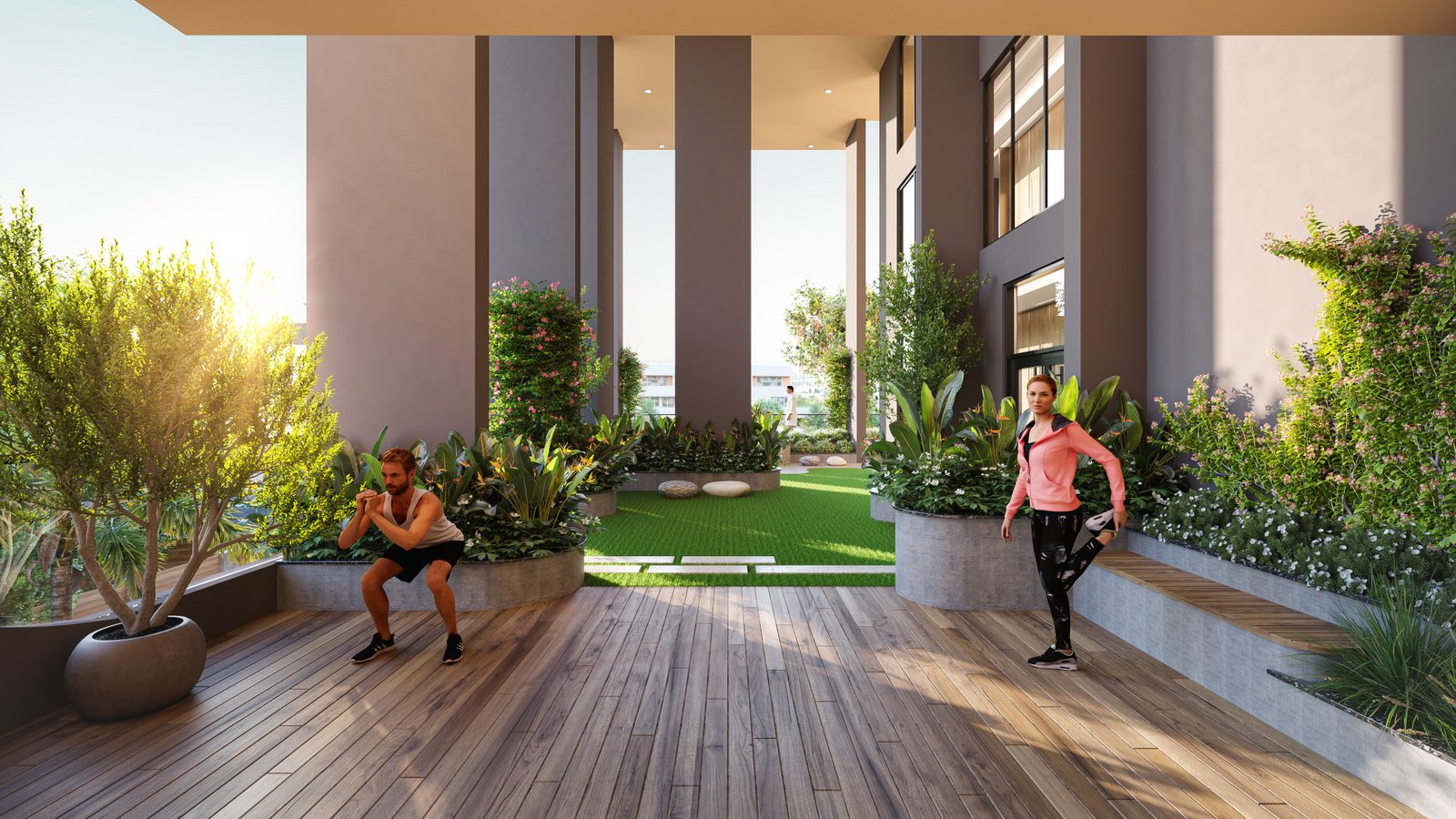 Podium Workout Deck