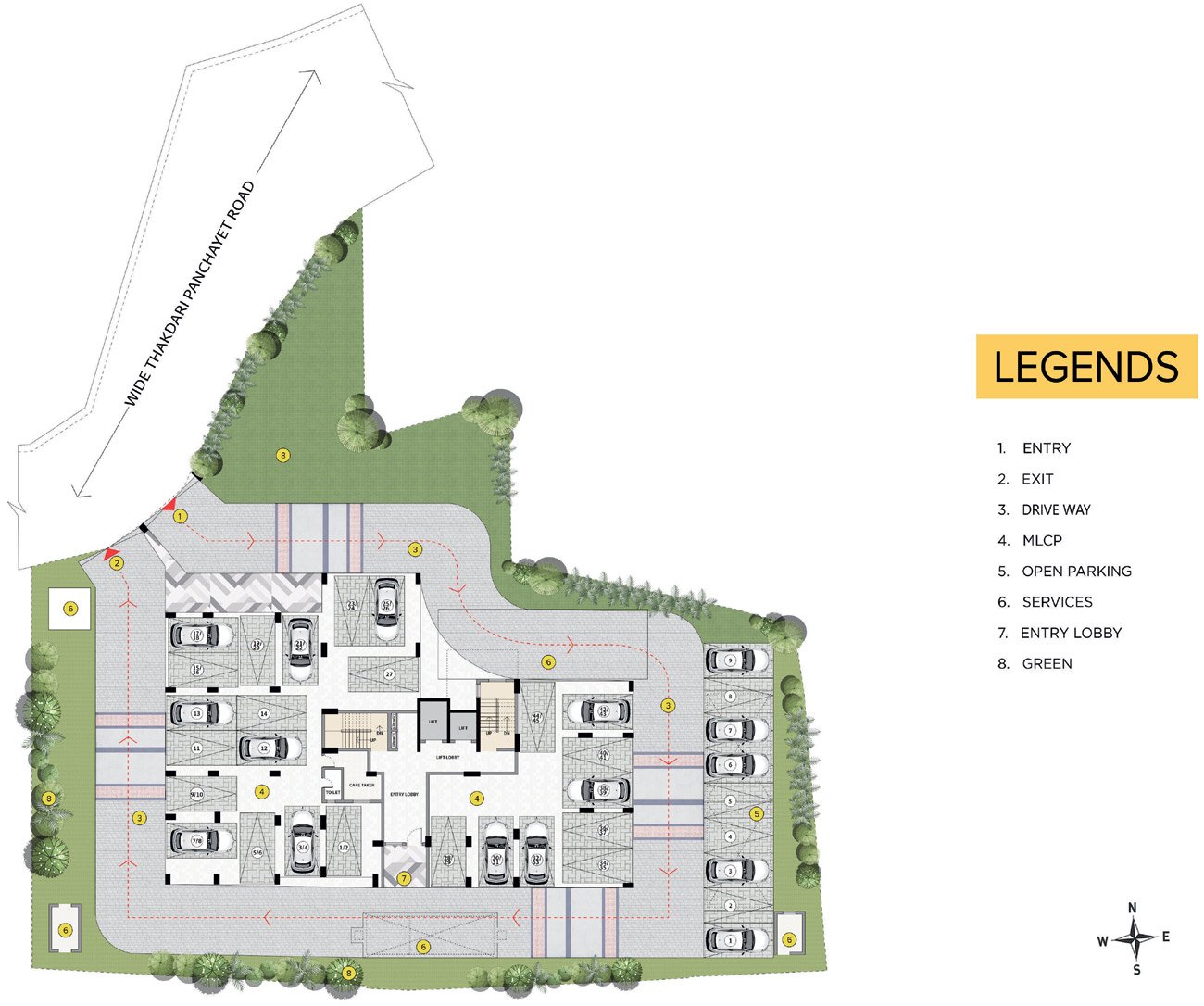Tower 1 Master Site Plan