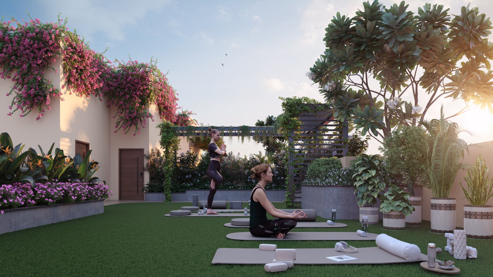 Terrace Yoga Turf